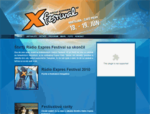 Tablet Screenshot of festival.expres.sk